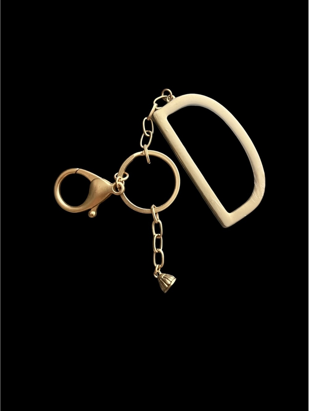 Personalized Initial Keychain - D - Picture 5 of 5